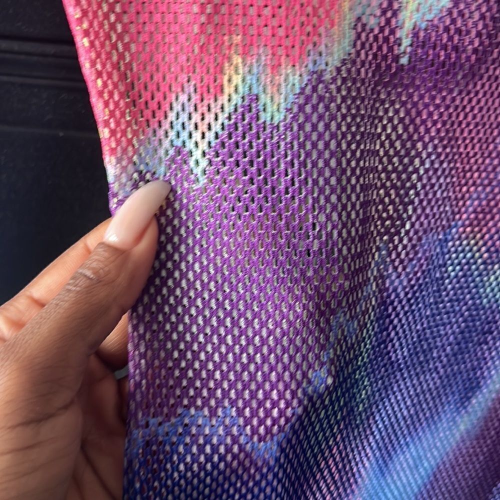 Multicolor sheer coverup - Picture 4 of 5